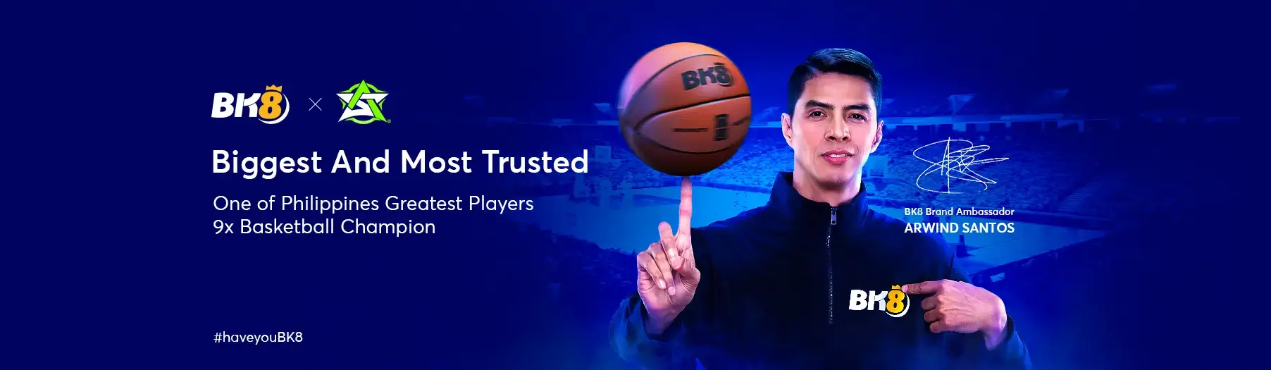 Brand Ambassador Arwind Santos