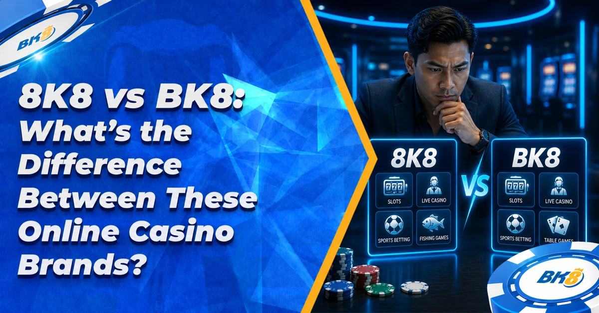 8K8 vs BK8: What’s the Difference Between These Online Casino Brands?