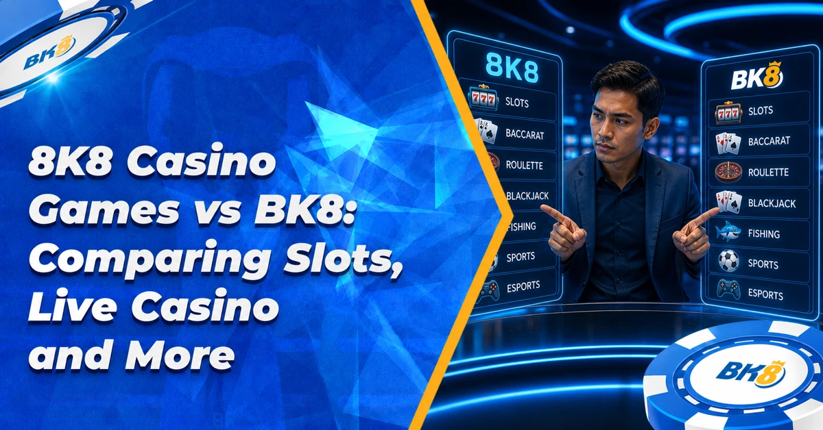8K8 Casino Games vs BK8: Comparing Slots, Live Casino and More
