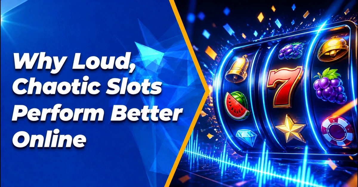 Why Loud, Chaotic Slots Perform Better Online