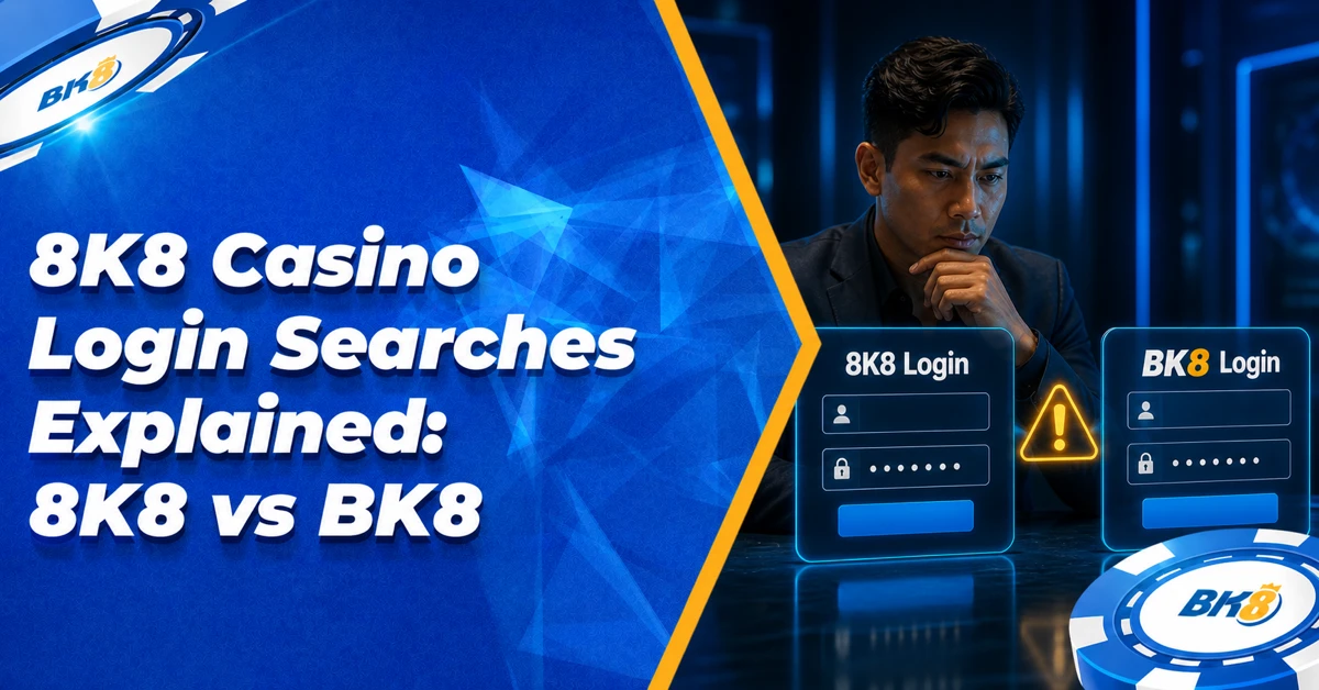 8K8 Casino Login Searches Explained: 8K8 vs BK8